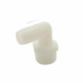 Thrifco Plumbing Nylon 5/16 Barb X 1/4 Mip Ell 9429448